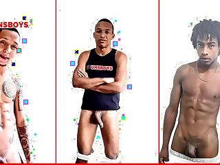 03 - Três garotos versáteis tomando banho - Compilação banhos # 3